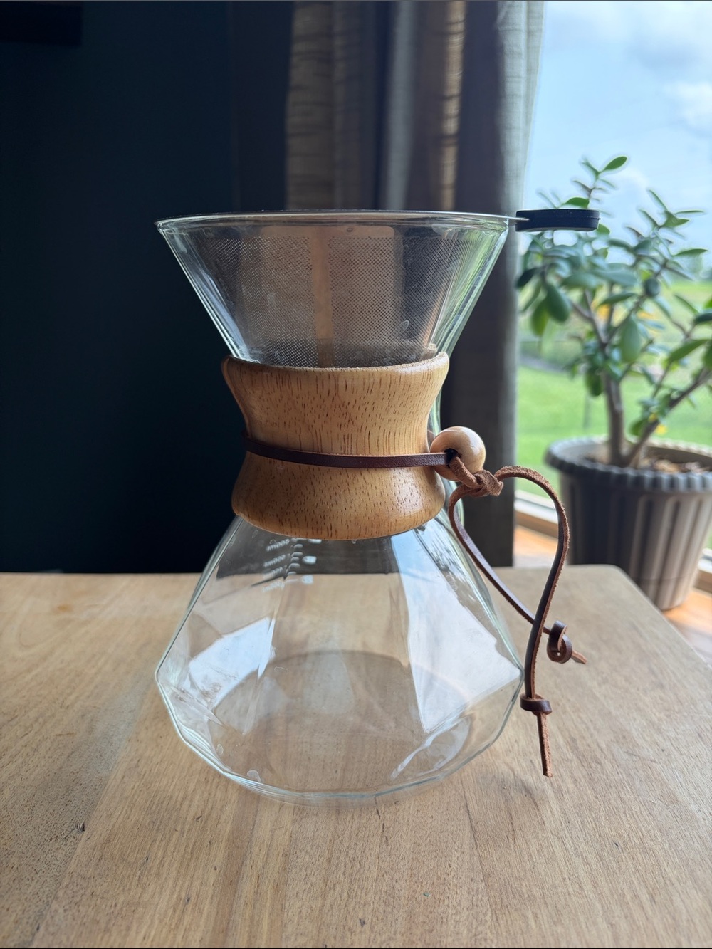 Chemex Coffee Pot with Hario V60 Dripper Set